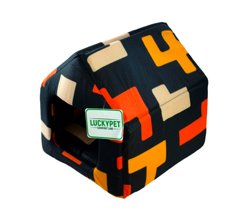 

Домик №1 для собак и котов Джеси Геометрия Lucky Pet 30х33х33 см Lucky Pet BGL-LP-76