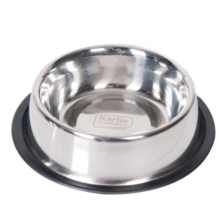 

Миска для собак Dish Rubber Rim 1.59 л Ø 13 см Flamingo BGL-KF-641