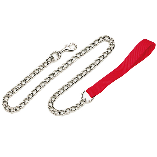 

Поводок-цепочка для собак красный Titan Chain Dog Leash 1.2 м - звено 2 мм Coastal BGL-CS-239