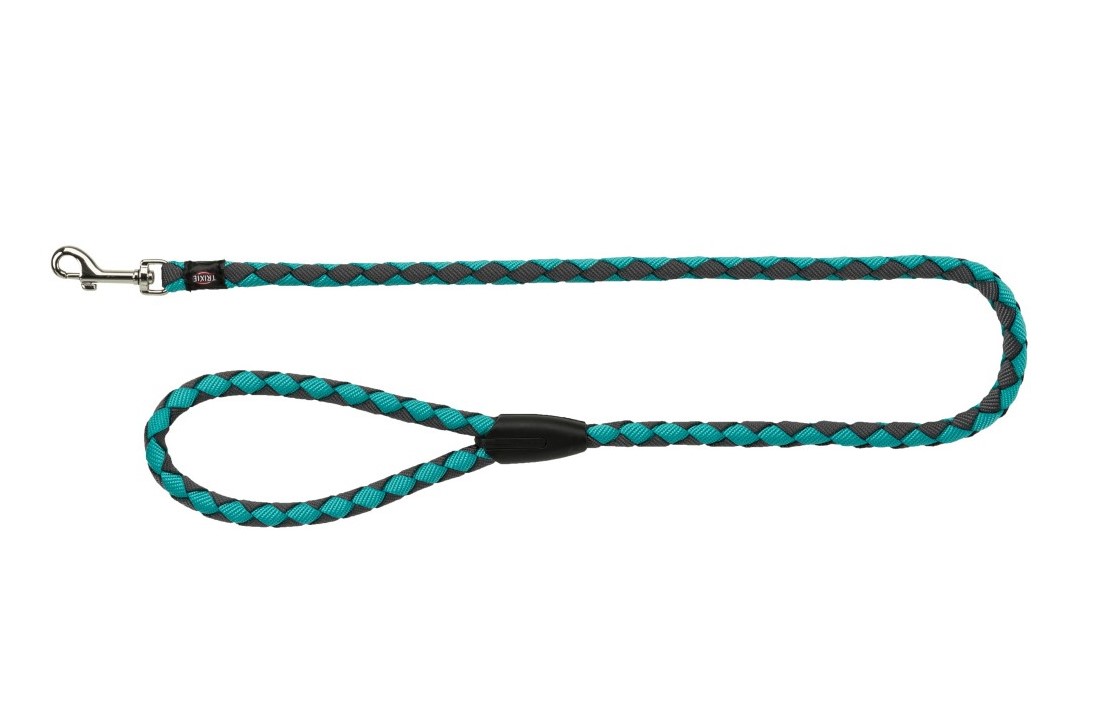 

Поводок для собак Cavo Leash S–M: 2.00 м/12 мм - морская волна/графит Trixie BGL-TX-2775