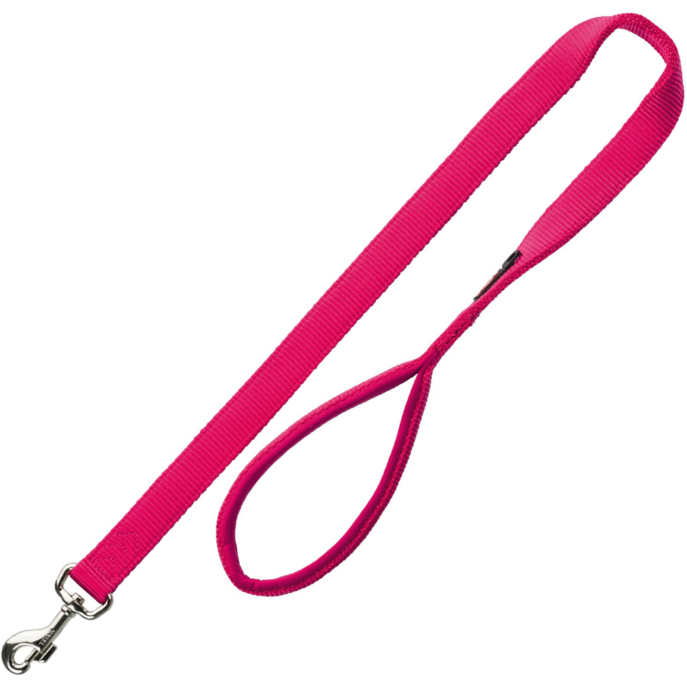 

Поводок для собак фуксия Premium Leash 1.00 м/20 мм Trixie BGL-TX-1180