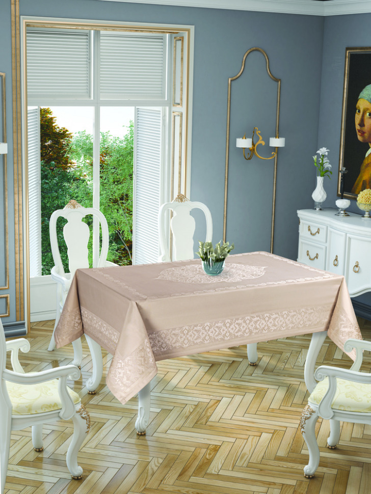 

Скатерть Tropik Home Paisley Cappucino 5701-2 150x220 14003362