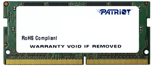 

Память для ноутбука Patriot DDR4 2400 16GB SO-DIMM (PSD416G24002S)