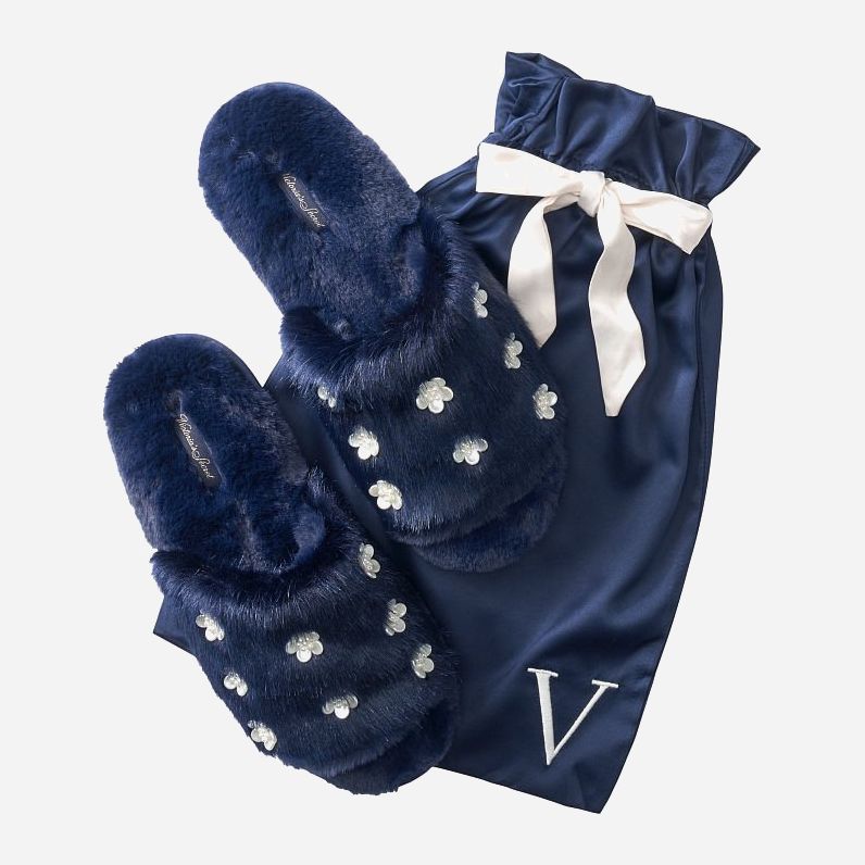 

Комнатные тапочки Victoria's Secret 91619912 38-39 Синие