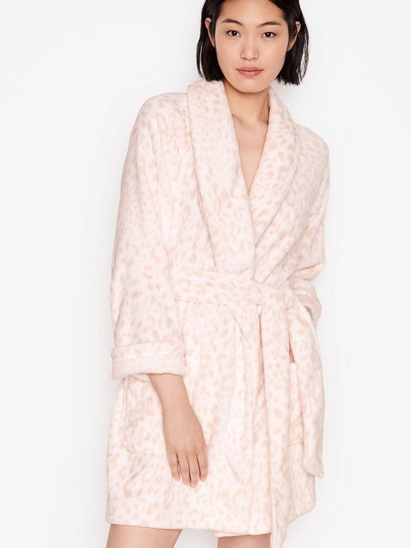 

Халат Victoria's Secret 510181639 / Розовый, Халат Victoria's Secret 510181639 M/L Розовый
