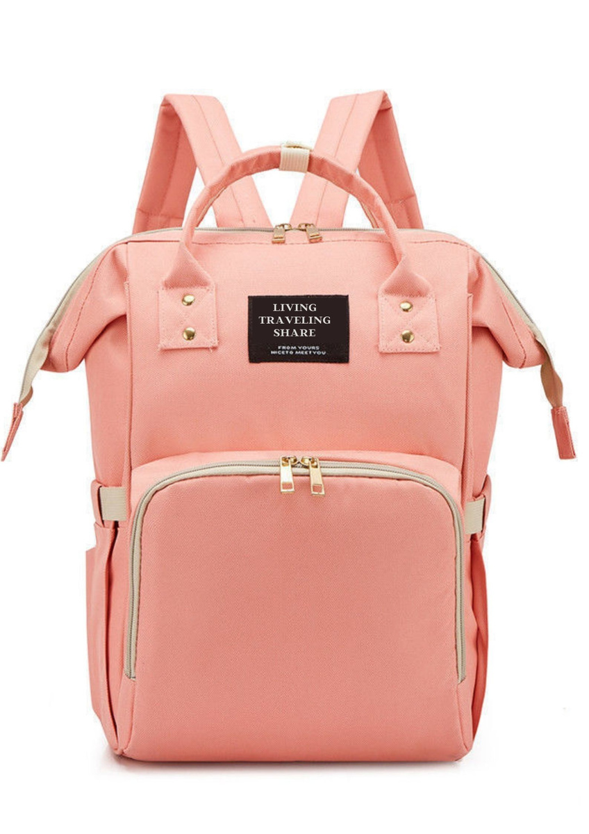

Рюкзак органайзер для мам Living Traveling Share Розовый