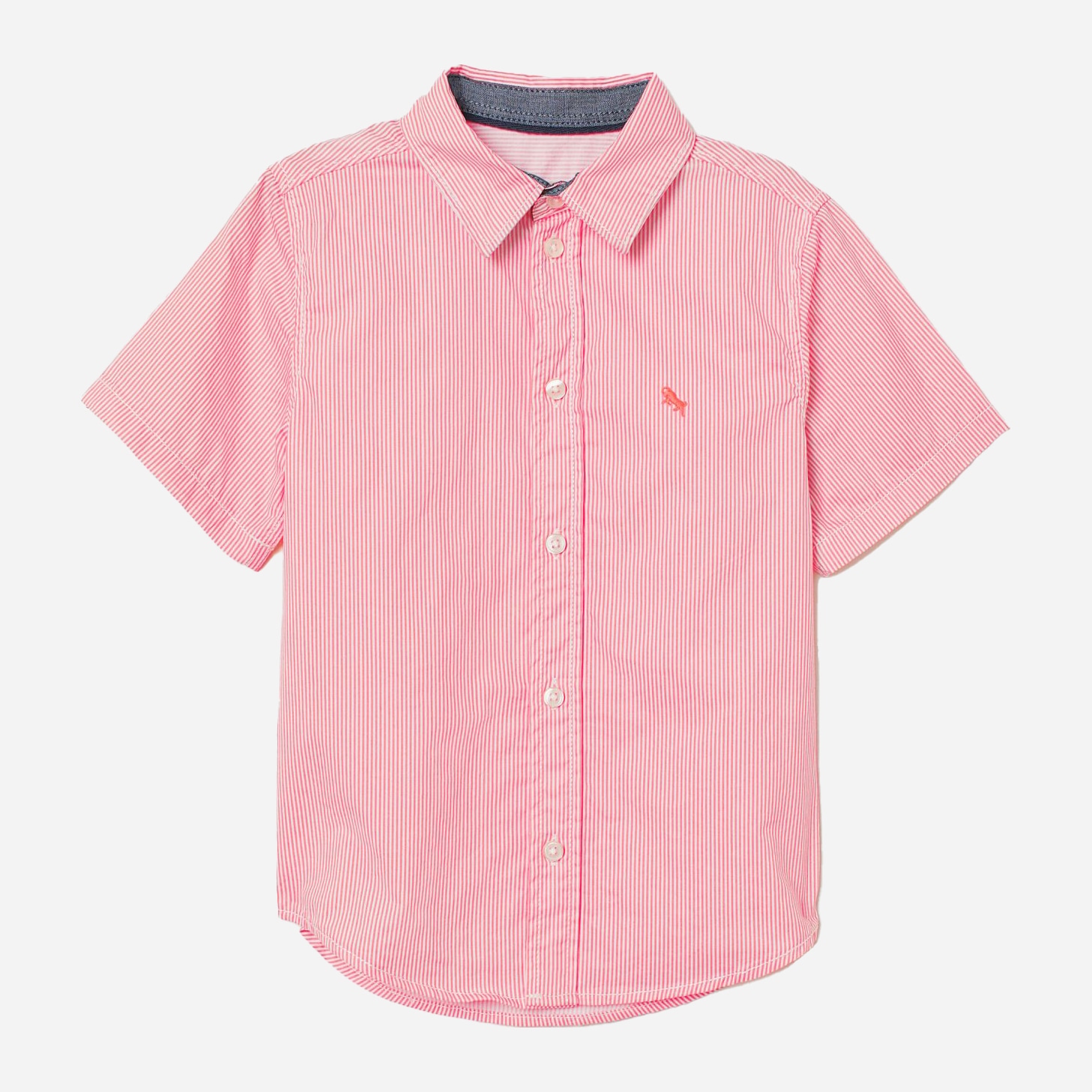 

Рубашка H&M 2204-8661192 140 см Коралловый/Полоска