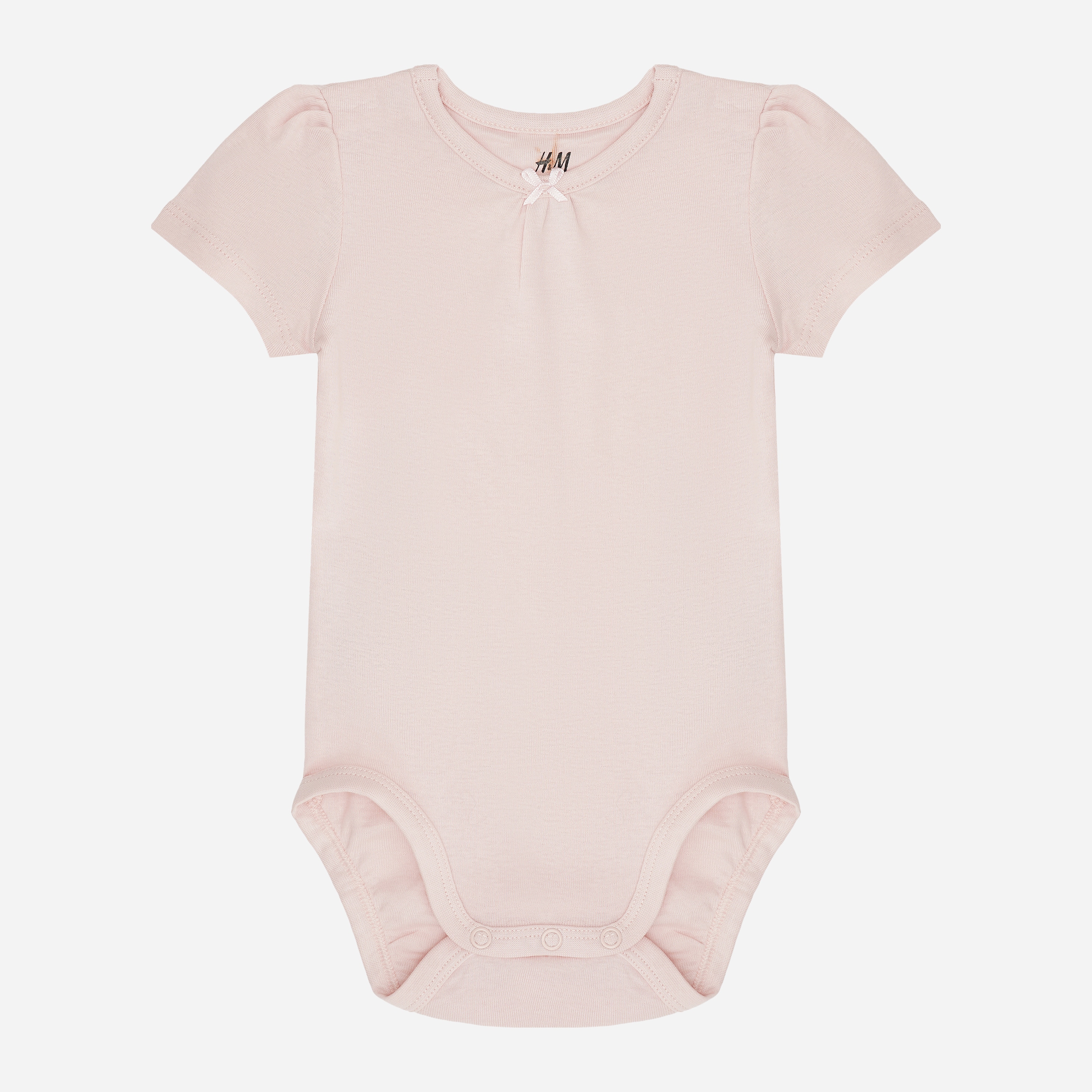

Боди-футболка H&M 2605-6340162 80 см Светло-розовое