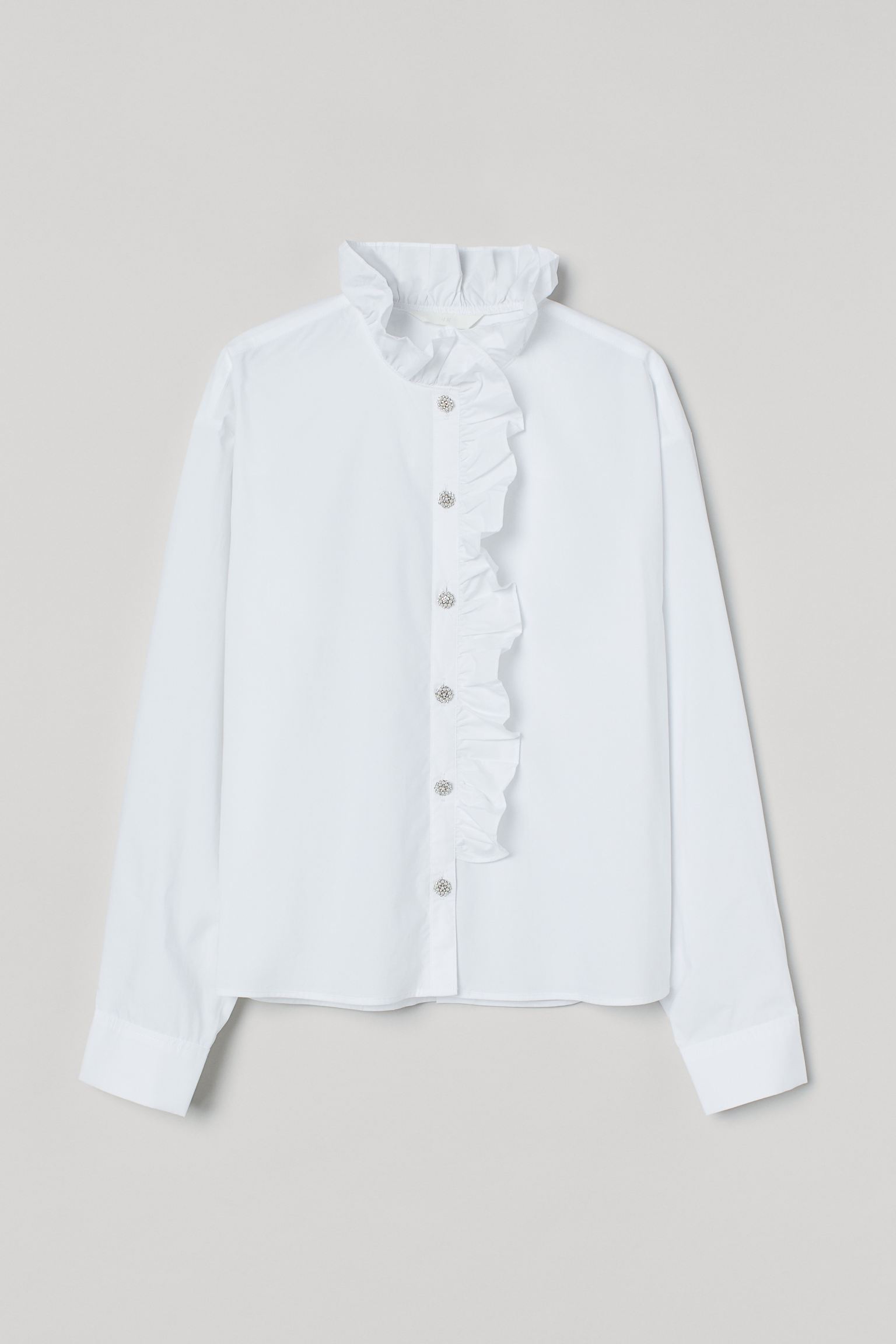 

Блуза H&M L белый 10059381822