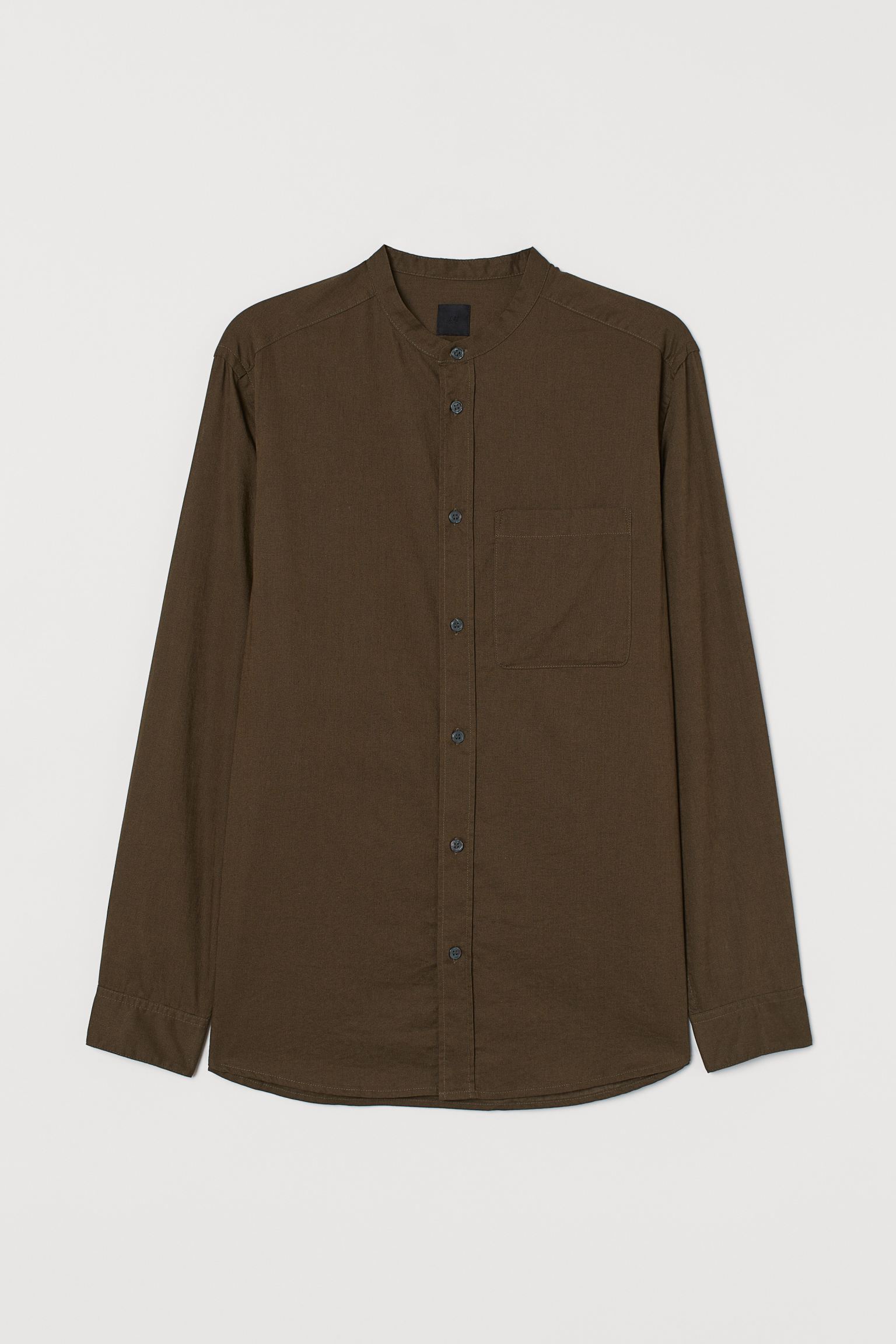 

Рубашка H&M  хаки 1112740425, Рубашка H&M S хаки 1112740425