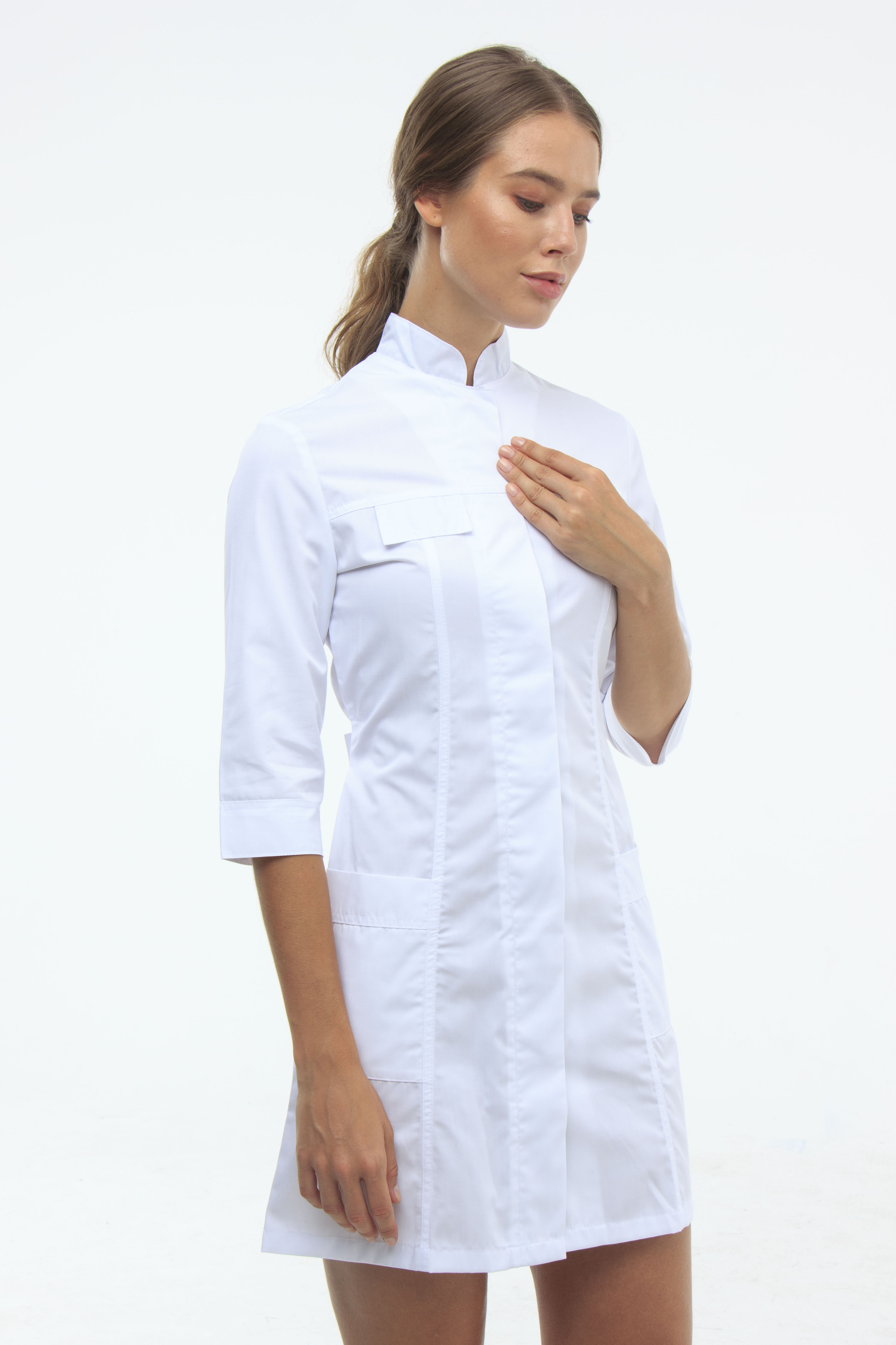 

Халат медицинский Женский In White 105 52 Белый
