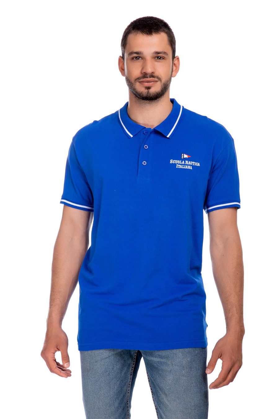 

Поло Scuola nautica italiana (4XL) Ультрамарин, Поло Scuola nautica italiana 58(4XL) Ультрамарин