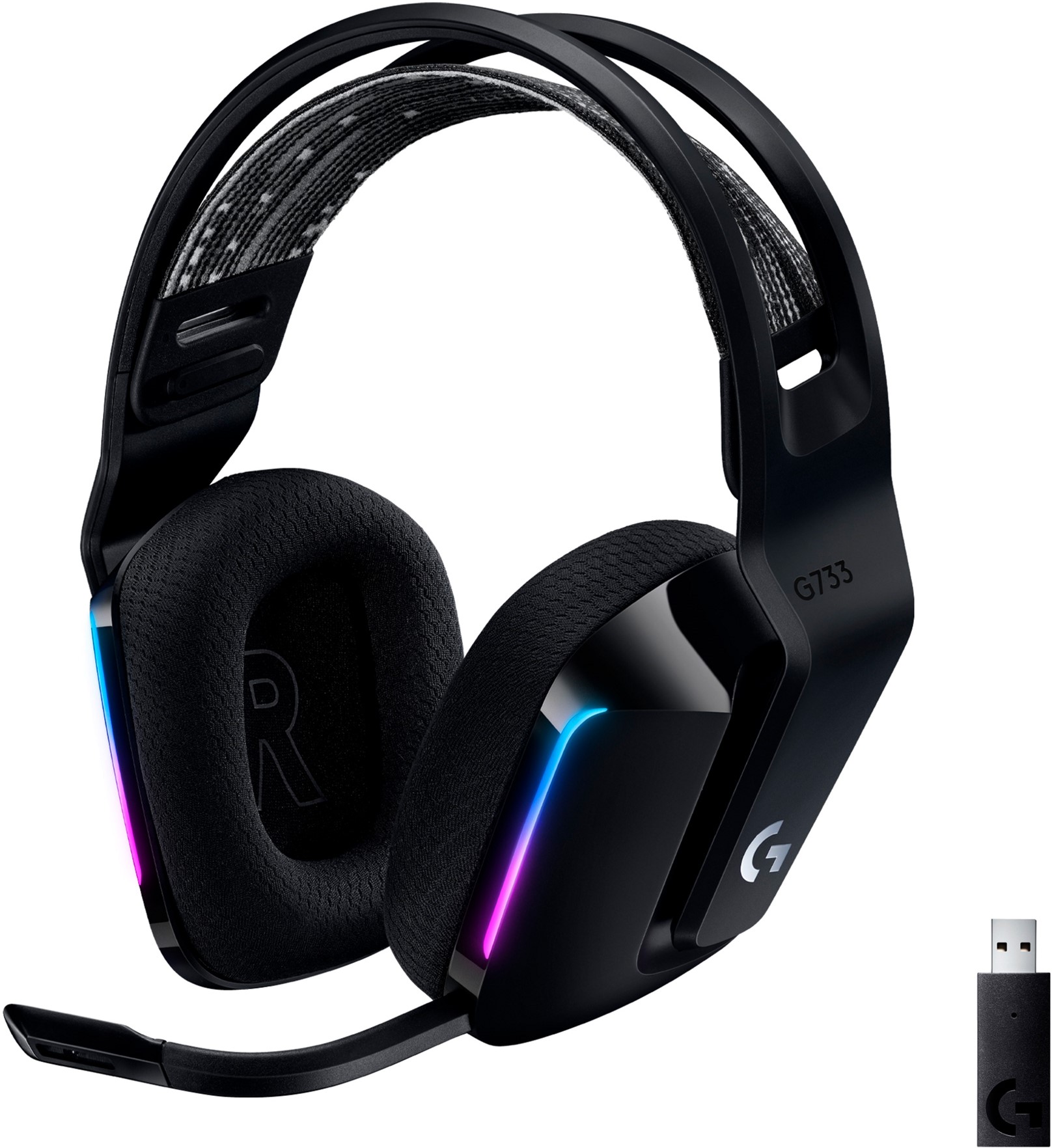 

Наушники Logitech Lightspeed Wireless RGB Gaming Headset G733 Lilac (981-000890)