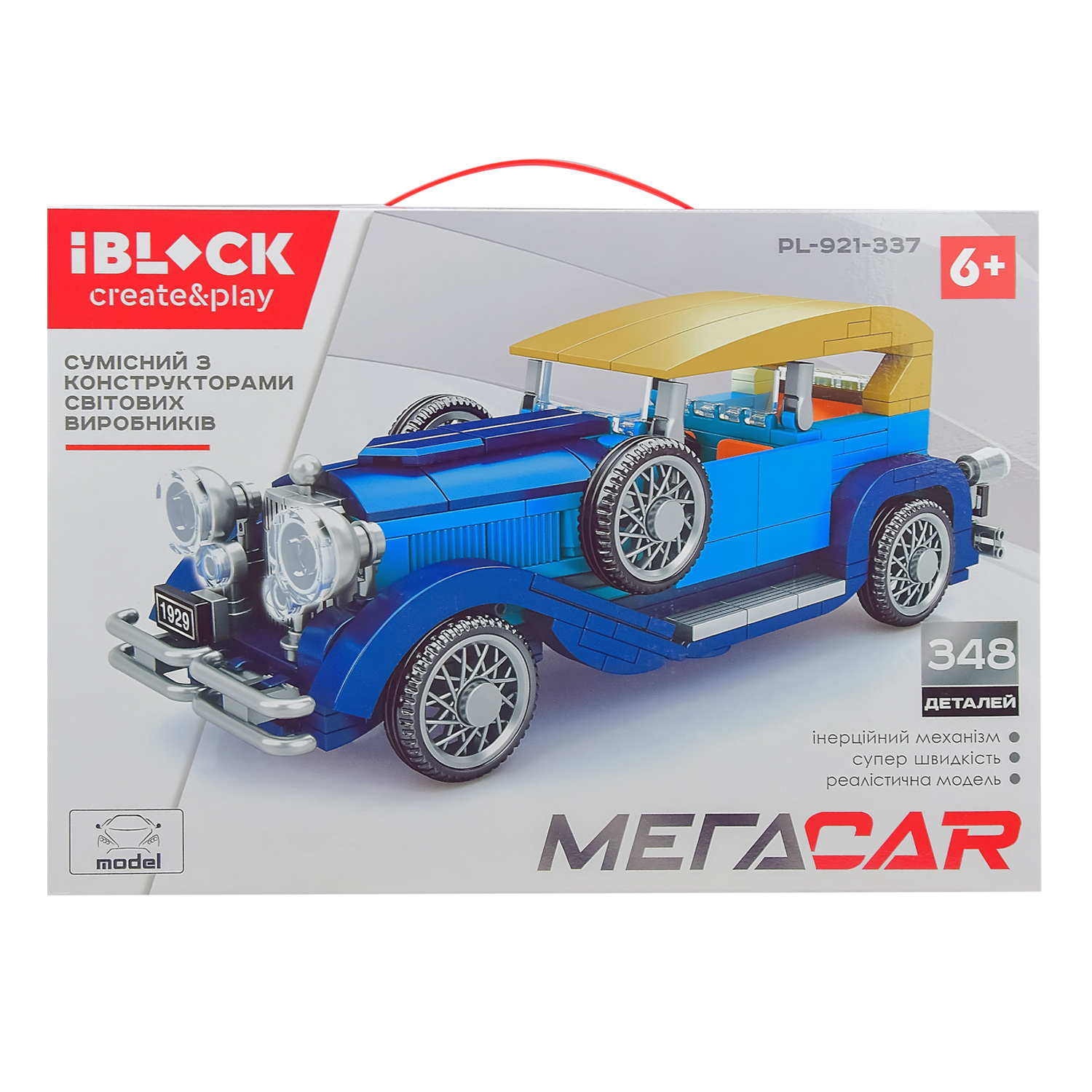 

Конструктор IBLOCK PL-921-337 348 деталей (2000904665471)
