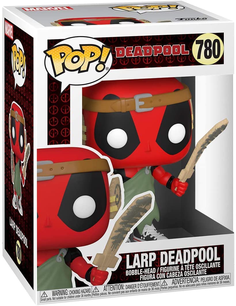 

Игровая башкотряс фигурка Funko POP! Серии - Дэдпул - Ролевик, 9,6 см