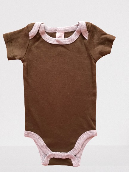 

Боди Baby Kiss темно-горчичный 62 см 0-3 мес (1007)