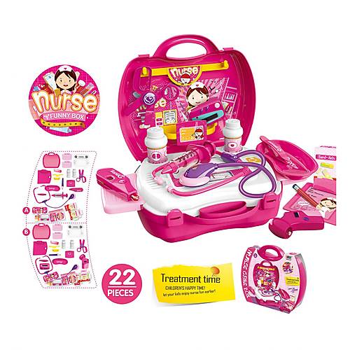 

Игровой набор "Медсестра" в чемоданчике Bowa (8359AB)