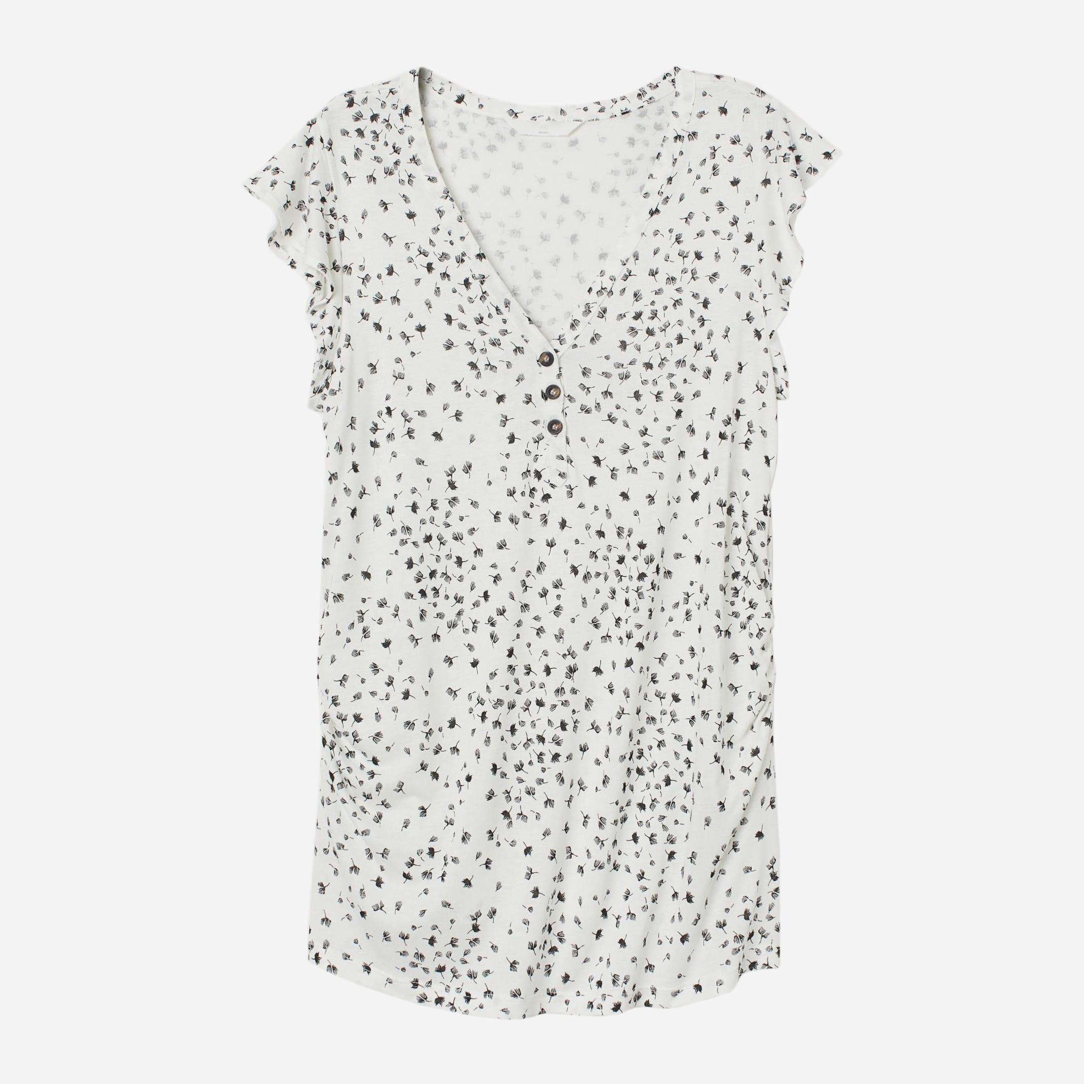 

Футболка для беременных H&M 912-778929  Белая, Футболка для беременных H&M 912-778929 L Белая