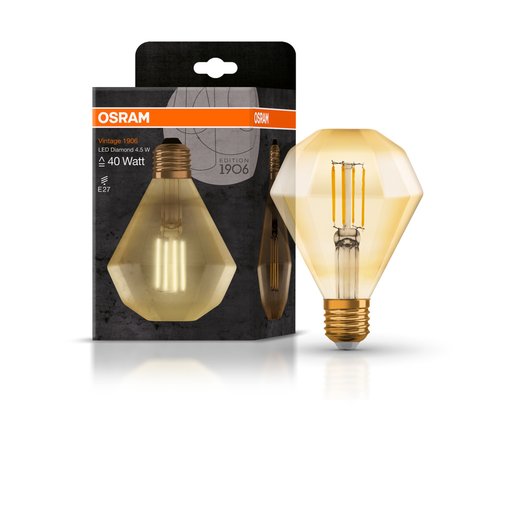 

Лампа LED OSRAM 1906 Diam 2500K E27 4.5W (12026161)