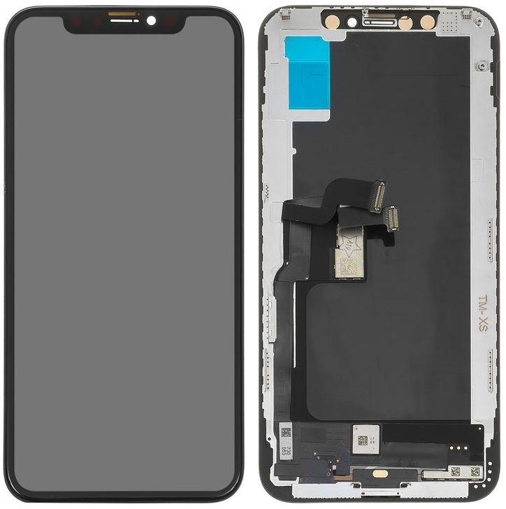 

Дисплей iPhone XS (5.8") Black Original 100% с рамкой (восстановленное стекло)