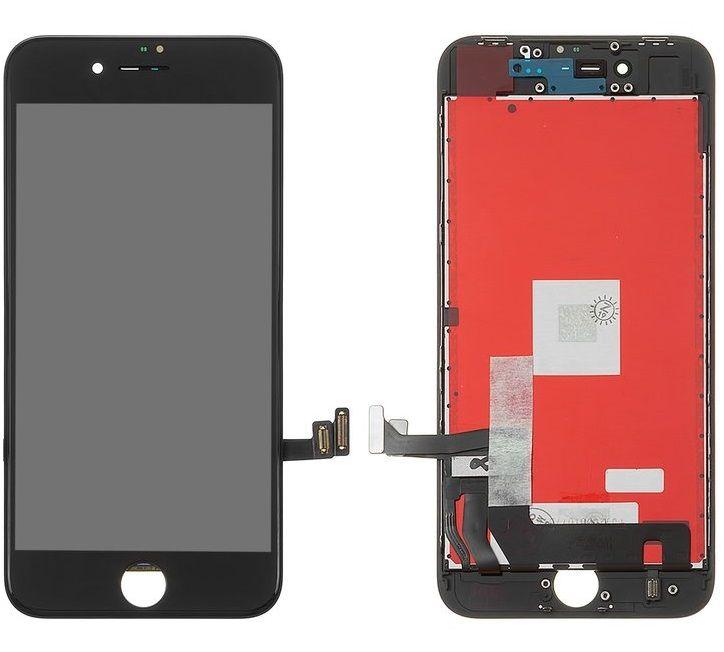 

Дисплей iPhone 8 (4.7") Black Original 100% с рамкой (восстановленное стекло)