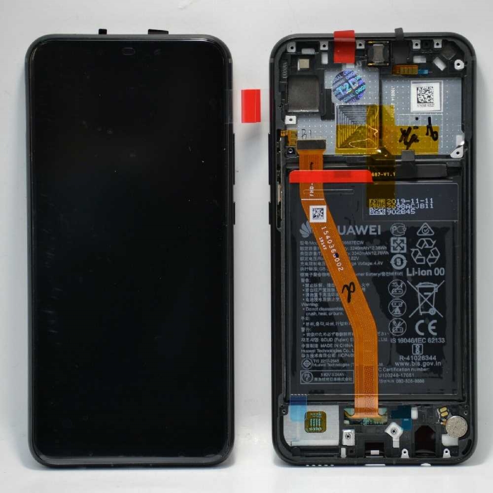 

Дисплей для Huawei P Smart plus Black в сборе с рамкой, акб и датчиками Service Original