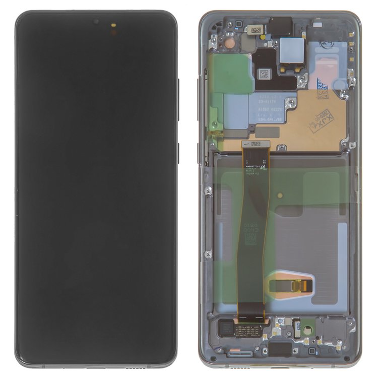 

Дисплей для Samsung s20 Ultra G988 Gray GH82 22271B с рамкой Service Original