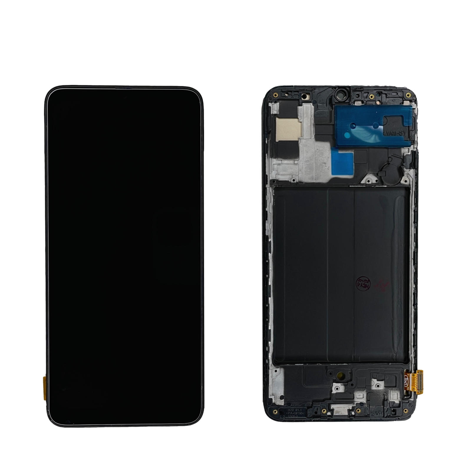 

Дисплей модуль для Samsung SM А705 А70 Black 2019 в сборе с рамкой High Copy