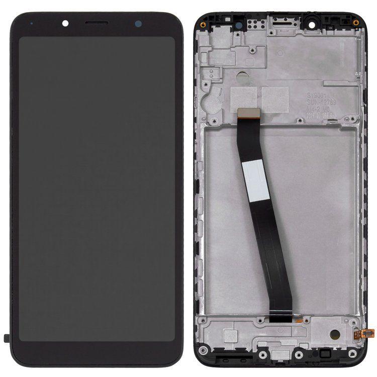 

Дисплей для Xiaomi Redmi 7A Black в сборе с рамкой Service Original