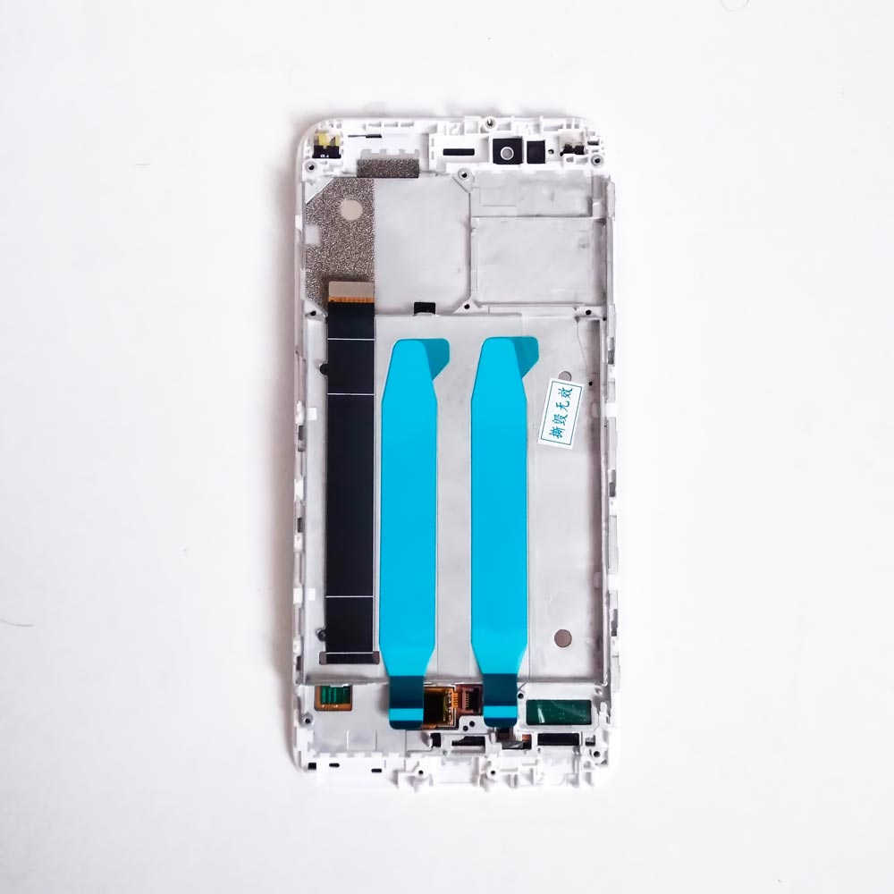 

Дисплей для Xiaomi Mi A1 / Mi5X с сенсором и рамкой, белый High copy