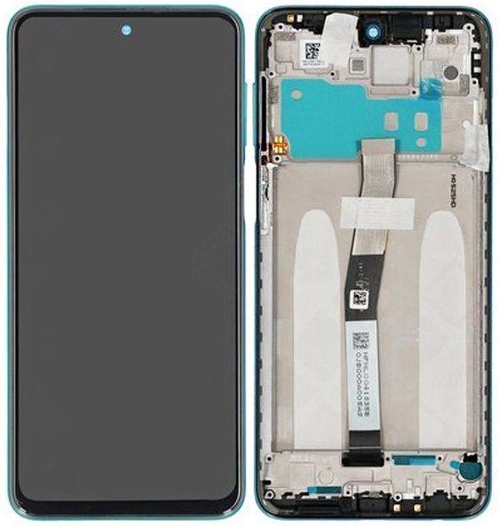 

Дисплей для Xiaomi Redmi Note 9 Pro / Redmi Note 9S с сенсором и рамкой зеленого цвета High copy