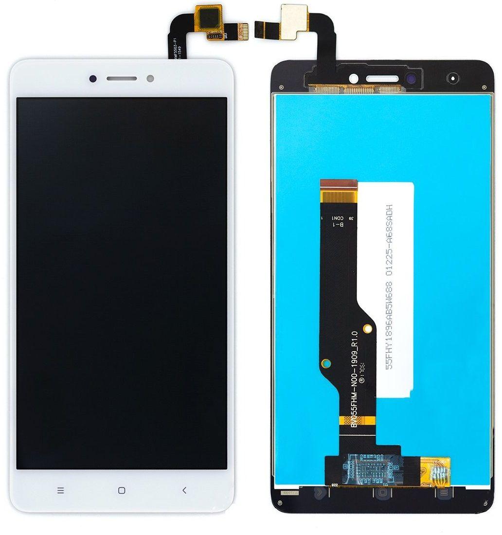 

Дисплей для Xiaomi Redmi Note 4X с сенсором, белый High copy