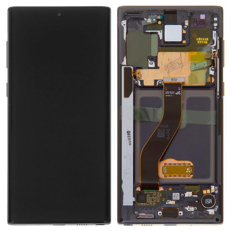 

Дисплей для Samsung Note 10 N970 Black GH82 20818A с рамкой Service Original