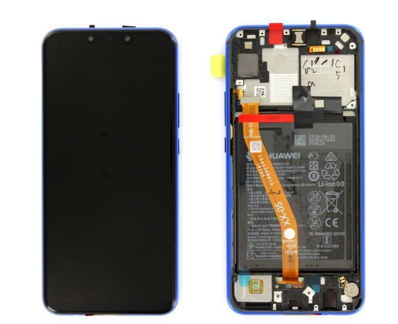 

Дисплей для Huawei P Smart plus Blue в сборе с рамкой, акб и датчиками Service Original