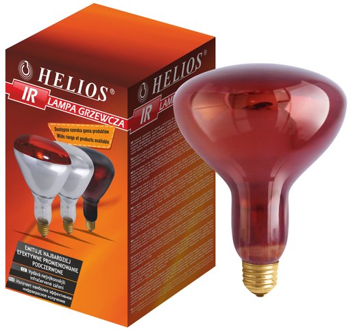 

Лампа инфракрасная тепловая Helios R123 Е27 175Вт (11958632)