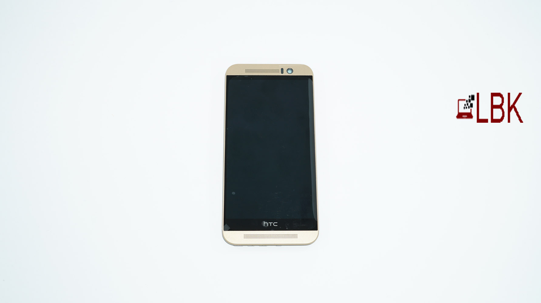 

Модуль матрица + тачскрин для HTC One M9, в рамке, gold High Copy