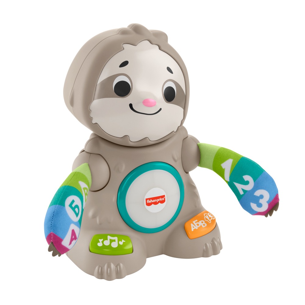 

Интерактивная игрушка Fisher-Price Танцующий ленивец серии Linkimals украинский язык