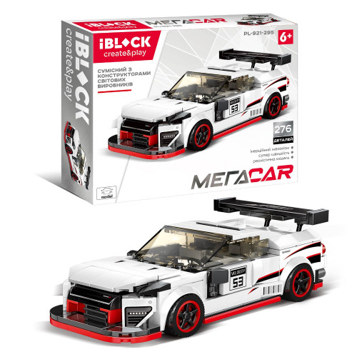 

Конструктор IBLOCK мега CAR 276 дет. (PL-921-295)