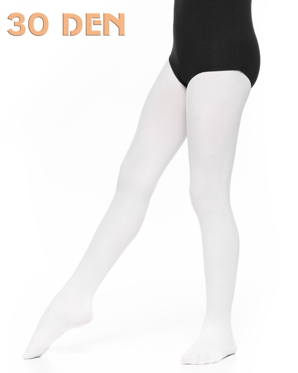 

Колготки для танцев, балета и гимнастики Anna белые 30 Den 140см BR-30D-W(140)