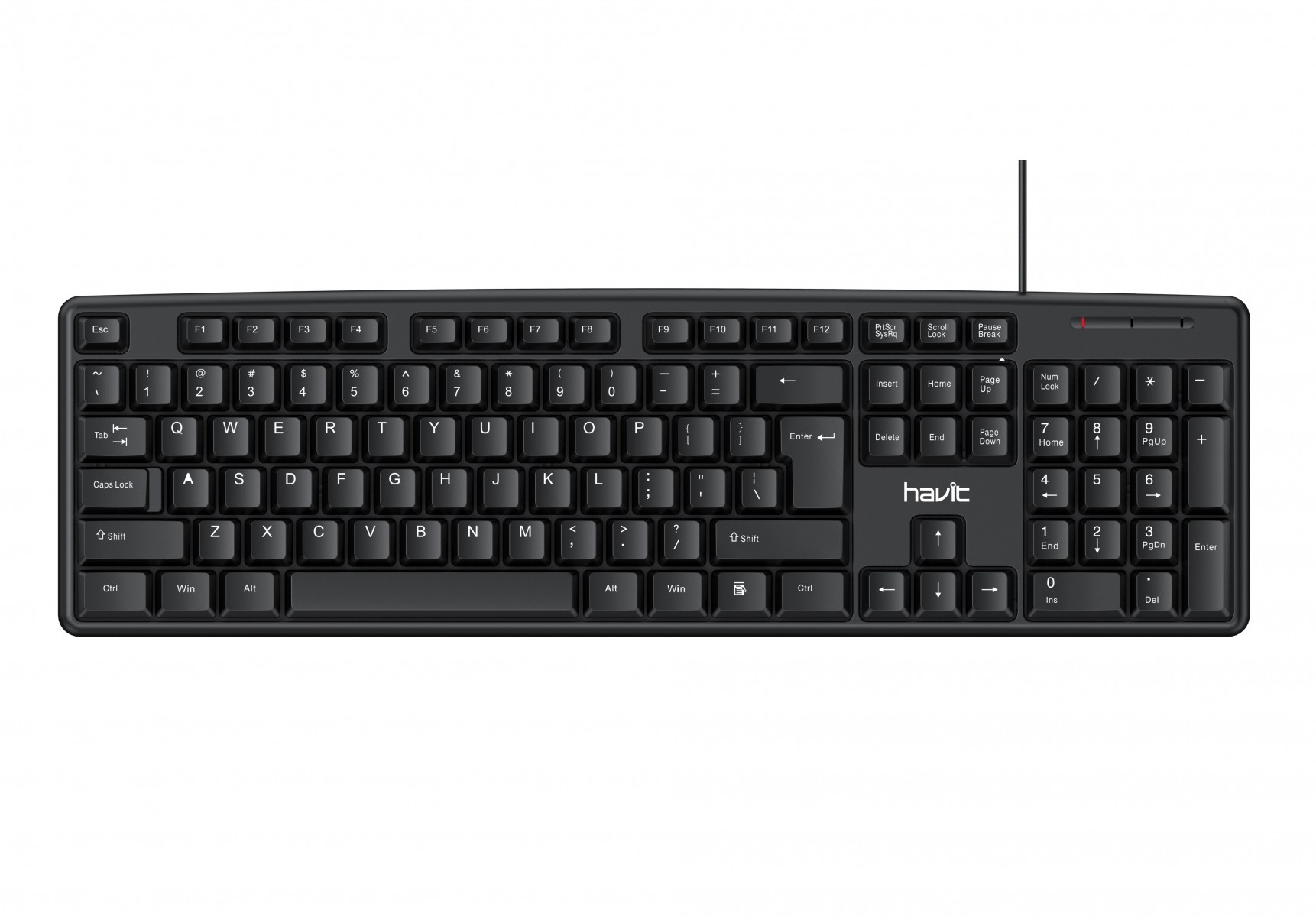 

Дротова клавіатура HAVIT HV-KB271 USB