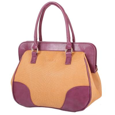 

Саквояж (ридикюль) Laskara LK-10246-straw-cognac