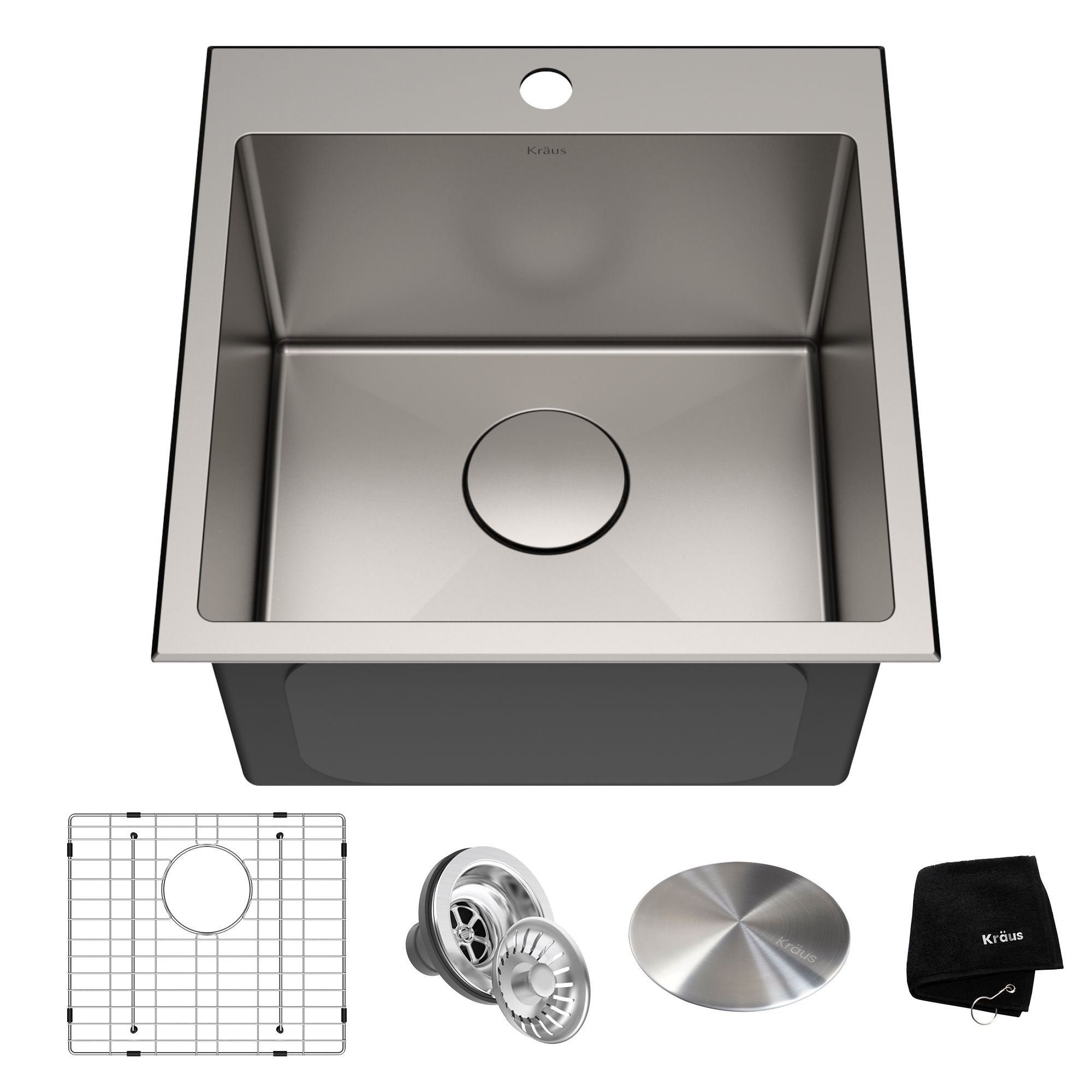 

Кухонная мойка Kraus Standart PRO KHT301-18 нержавеющая сталь (77815)