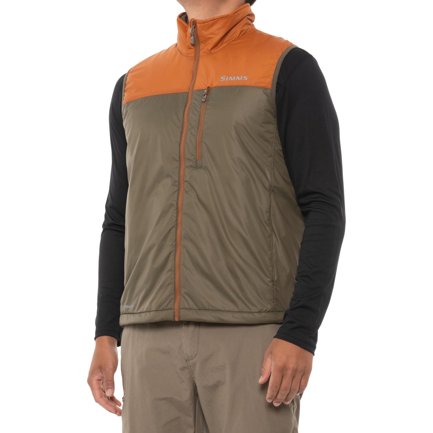 

Ветровка Simms Midstream PrimaLoft Vest - Insulated Saddle Brown, XXL (52)
