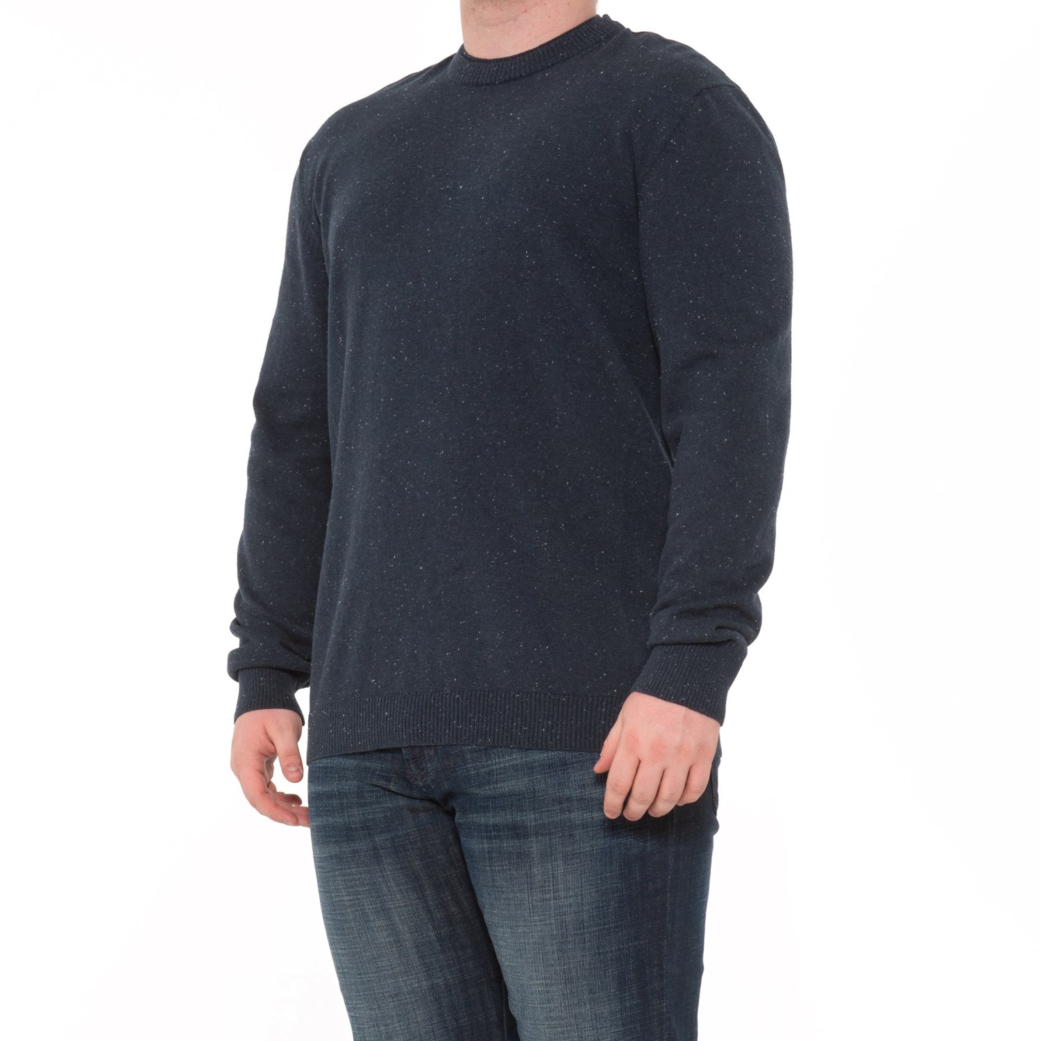 

Свитер prAna Driggs Crew - Organic Cotton, Slim Fit Nautical Heather, XL (50)