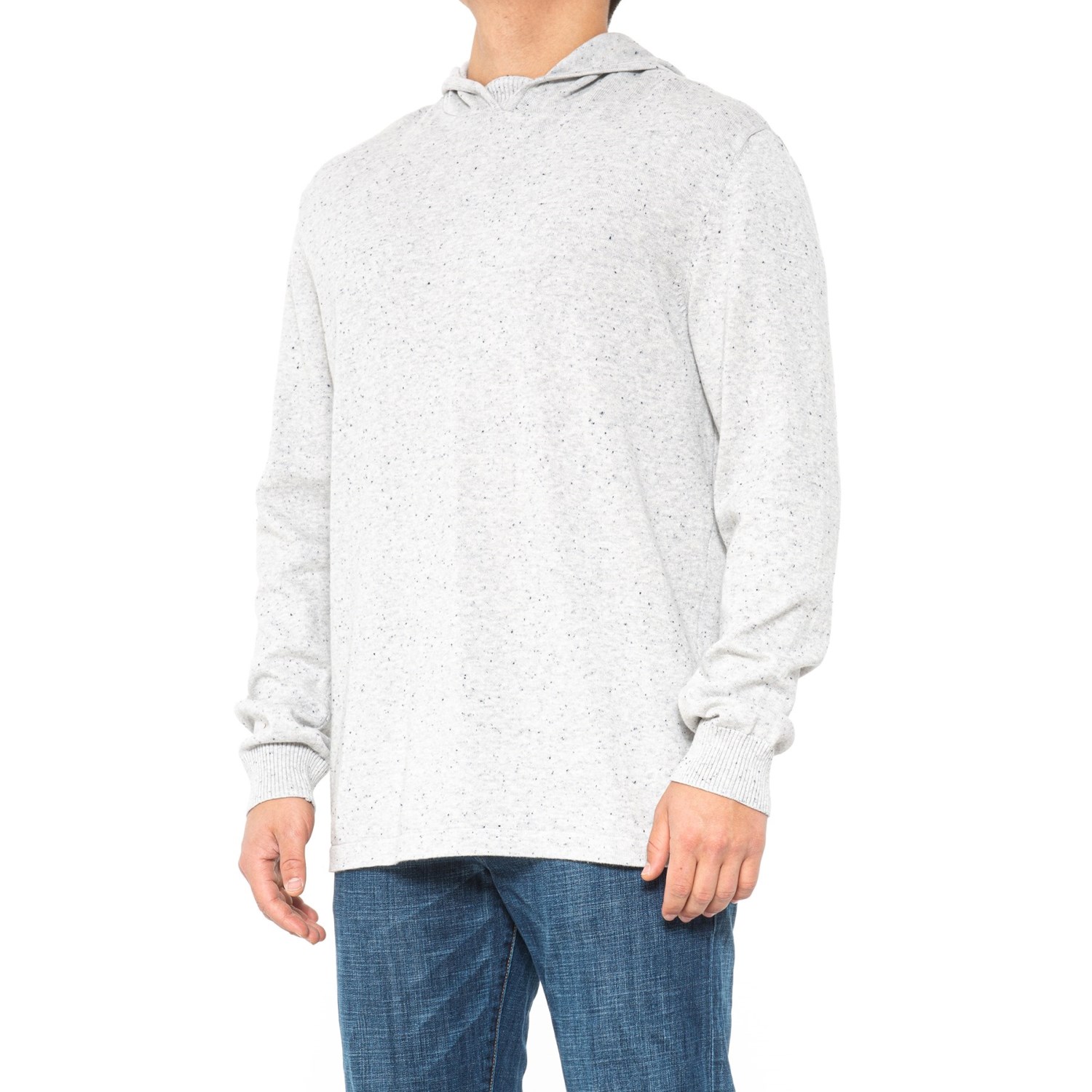 

Свитер prAna Driggs Hooded - Organic Cotton Light Grey Heather, XL (50)