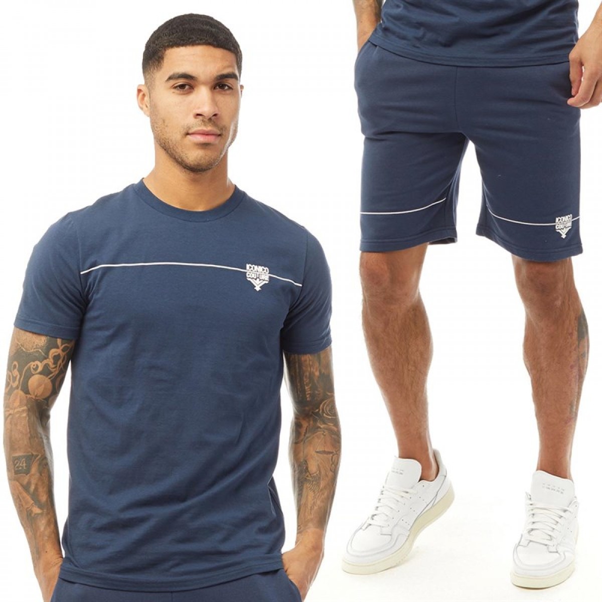 

Спортивный костюм Iconico Couture Eagle T-Shirt And Twinset Navy Blue,  (42, Спортивный костюм Iconico Couture Eagle T-Shirt And Twinset Navy Blue, XS (42)