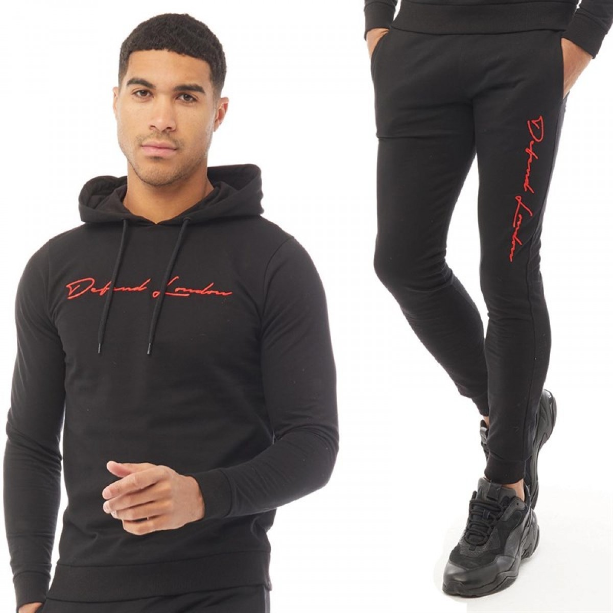 

Спортивный костюм DFND London Signature Black/Red Black,  (48, Спортивный костюм DFND London Signature Black/Red Black, L (48)