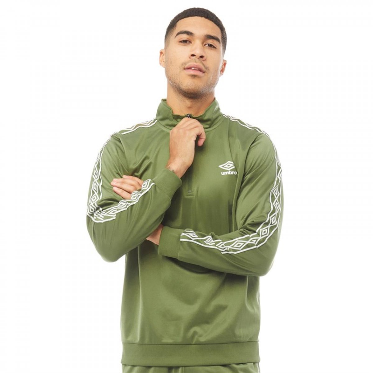 

Спортивная кофта Umbro Active Style Taped Tricot 1/2 Zip Capulet/White Green,  (46, Спортивная кофта Umbro Active Style Taped Tricot 1/2 Zip Capulet/White Green, M (46)