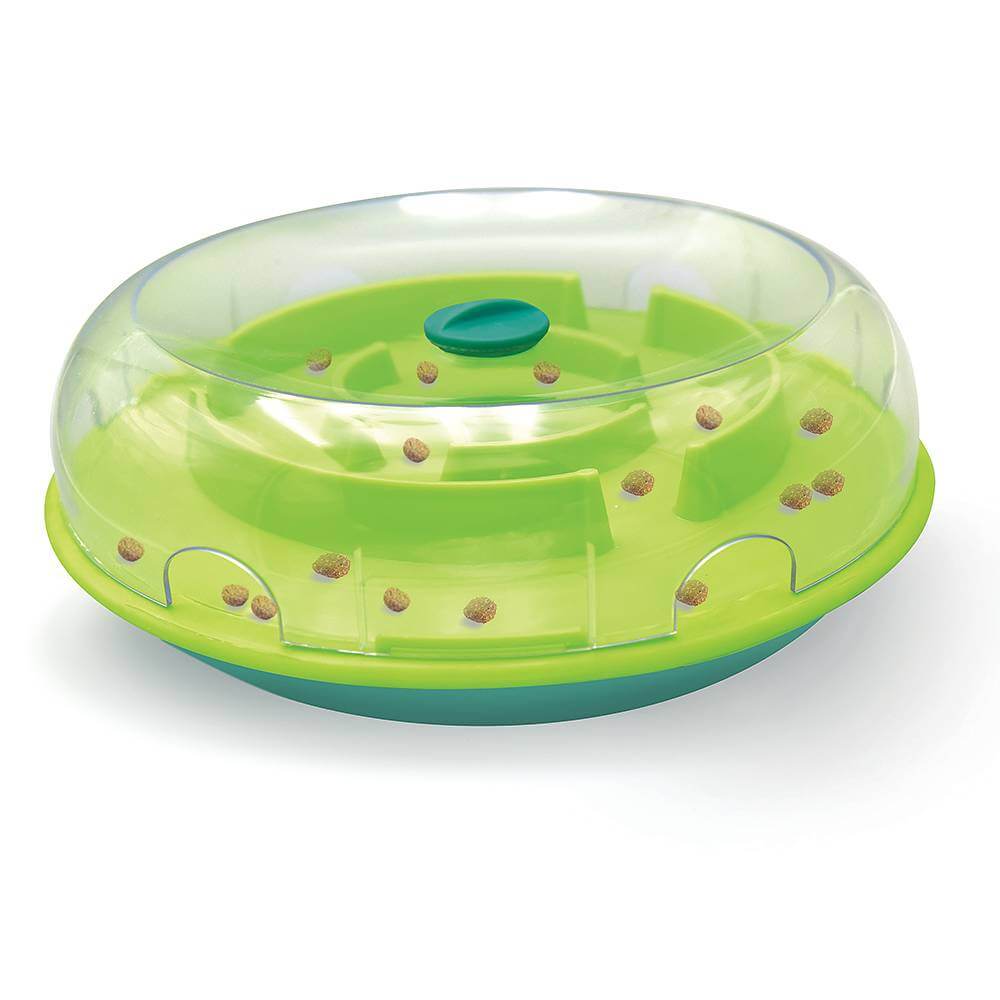 

Интерактивная игрушка для собак миска качалка Nina Ottosson Wobble Bowl 14.6 x 17.8 x 6.4 см Nina Ottosson BGL-PT-100
