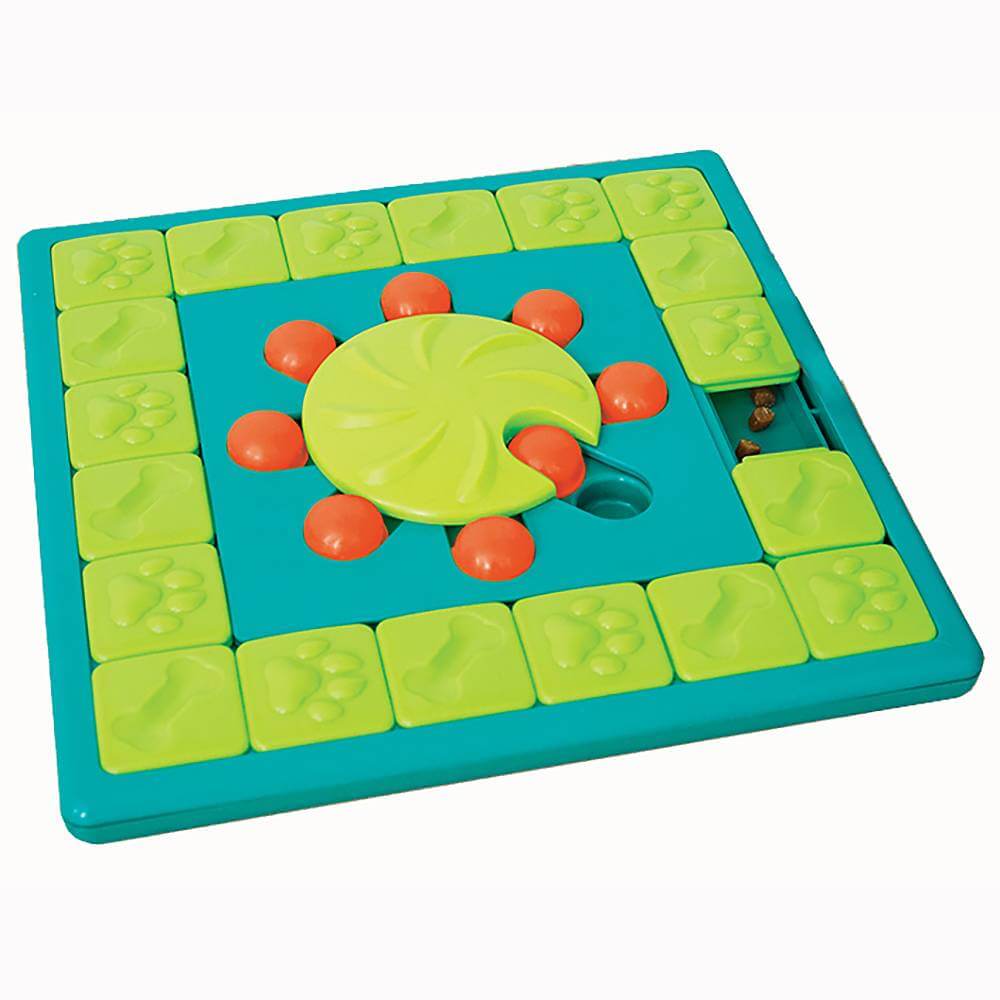 

Игрушка головоломка для собак мультипазл Nina Ottosson MultiPuzzle Dog 37.7 x 37.7 x 4.7 см Nina Ottosson BGL-PT-109